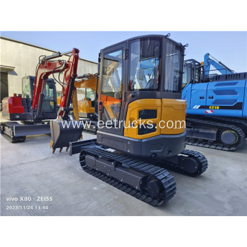 0.1m3 25KN 20MPa Crawler Excavator